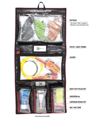 Ocean & Earth 3 Fold Surf Locker - Silver