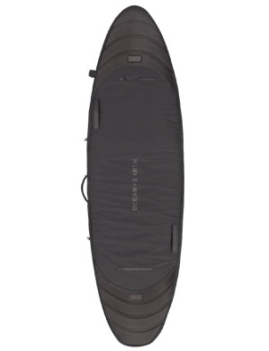 Ocean & Earth Apex Triple Shortboard Travel Surfboard Bag 10mm 7ft 0 - Black