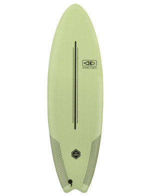 Ocean & Earth Ezi-Rider Soft Surfboard 6ft 0 - Acid Green 
