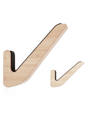 Ocean & Earth Horizontal Surfboard Display Rack - Wood