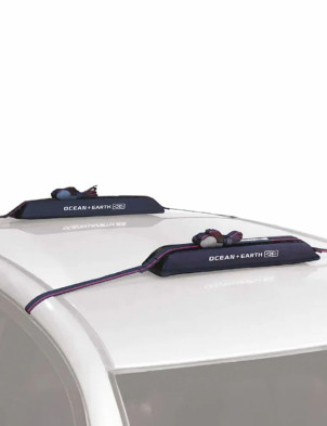 Ocean & Earth Rap Rax Soft rack for cars without roof gutters - Black