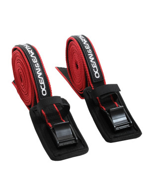 Ocean & Earth Tie Down 3.6 Metre roof rack straps - Black