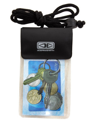 Ocean & Earth Waterproof Key Pouch - Clear