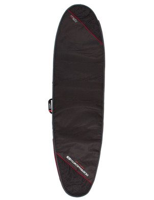 Ocean & Earth Aircon Mini Mal Surfboard bag 10mm 8ft 6 - Black/Red