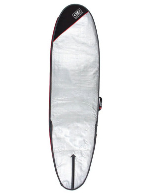 Ocean & Earth Compact Day Longboard Surfboard bag 5mm 9ft 2 - Black/Red