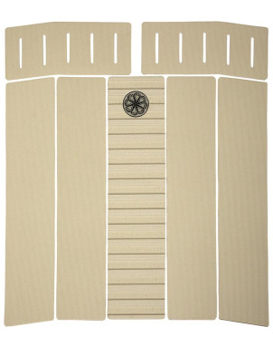 Octopus Chippa Wilson Front Deck Surfboard Traction Pad - Cream