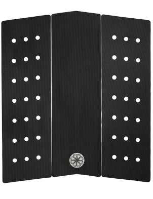 Octopus Front Deck 3 Piece Surfboard Traction Pad - Black