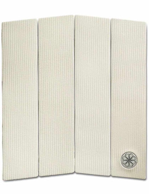 Octopus Front Deck 4 Piece Surfboard Traction Pad - Cream