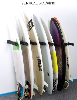 Ocean & Earth Stack Rax surfboard rack - Black