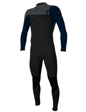 O'Neill Hammer Chest Zip 3/2mm wetsuit - Black/Abyss/Graphite