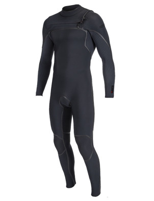 O'Neill HyperFreak Fire Chest Zip 3/2+mm wetsuit - Black/Black