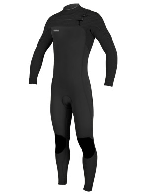 O'Neill Hyperfreak Chest Zip 3/2+mm wetsuit - Black/Black