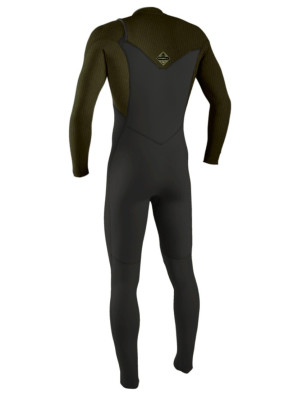 O'Neill Hyperfreak Chest Zip 3/2+mm wetsuit - Raven/Army