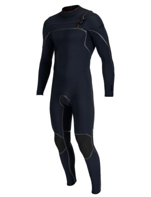 O'Neill HyperFreak Fire Chest Zip 3/2+mm wetsuit - Carbon/Carbon