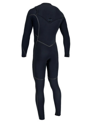 O'Neill HyperFreak Fire Chest Zip 3/2+mm wetsuit - Carbon/Carbon