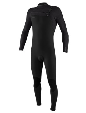 O'Neill HyperFreak Chest Zip 5/4+mm wetsuit - Black/Temper