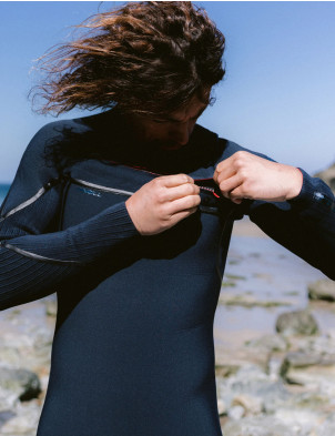 O'Neill HyperFreak Fire Chest Zip 4/3+mm wetsuit - Carbon/Carbon