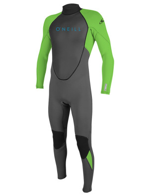 O'Neill Kids Reactor II 3/2mm wetsuit - Graphite/Dayglo