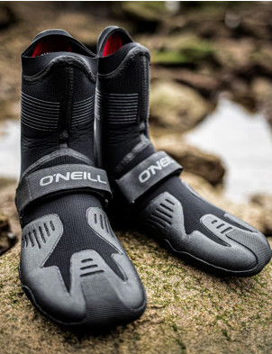 O'Neill Psycho Tech Round Toe 5mm wetsuit boots - Black