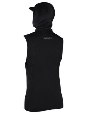 O'Neill Thermo-X Hooded Wetsuit Vest - Black