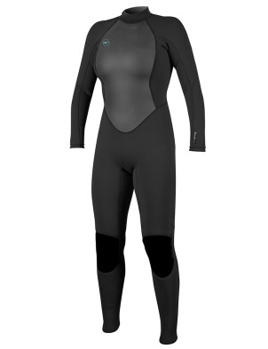 O'Neill Ladies Reactor II 3/2mm wetsuit - Black/Black