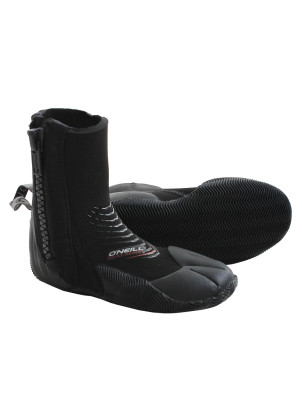 O'Neill Youth Heat Zipped 5mm wetsuit boots - Black