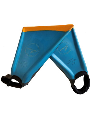 Paipo Ltd Bodyboard Fins - Blue/Yellow - Lge UK 10-11 