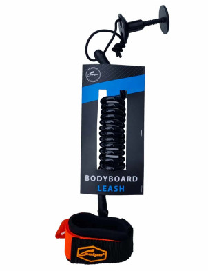 Paipo Bodyboard Wrist leash - Black