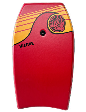 Paipo Shaka Wedge Bodyboard 40 inch - Red