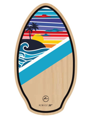 Paipo Venice skimboard 41" - Sunset 