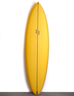 Pukas 69er Evolution surfboard 7ft 0 FCS II - Sunshine Resin Tint
