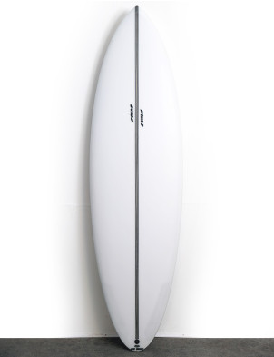 Pukas 69er Evolution surfboard 6ft 8 FCS II - White
