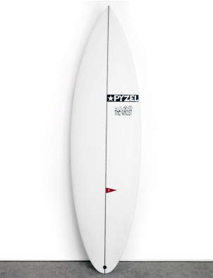 Pyzel Ghost surfboard 6ft 2 Futures - White