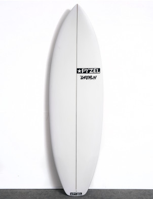 Pyzel Gremlin surfboard 5ft 10 FCS II - White