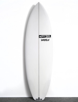Pyzel Gremlin surfboard 5ft 11 Futures - White