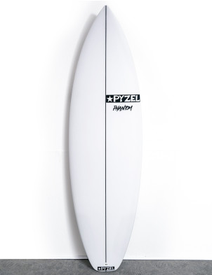 Pyzel Phantom surfboard 5ft 8 Futures - White