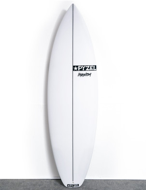 Pyzel Phantom surfboard 5ft 11 Futures - White