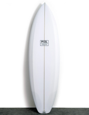 Pyzel Precious surfboard 5ft 9 Futures - White