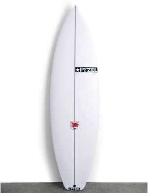 Pyzel Red Tiger Surfboard 5ft 10 FCS II - White