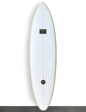 Pyzel Score Lord surfboard 6ft 8 Futures - Tan