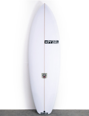 Pyzel White Tiger Surfboard 5ft 4 Futures - White