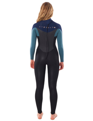 Rip Curl Ladies Omega 3/2mm Wetsuit 2023 - Green