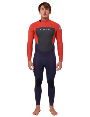Rip Curl Omega Back Zip 3/2mm Wetsuit 2023 - Red