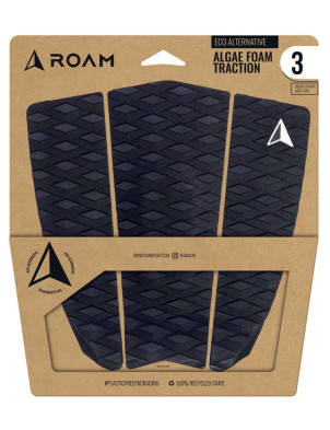 Roam 3 Piece Eco Surfboard Tail Pad - Black