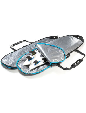 Roam Daylight Fish/Hybrid Surfboard Bag 5mm 6ft 4 - Silver