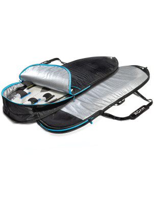 Roam Tech Travel Fish/Hybrid Surfboard Bag 10mm 6ft 0 - Black/Silver