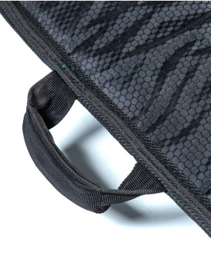 Roam Tech Travel Shortboard Surfboard Bag 10mm 6ft 8 - Black/Silver
