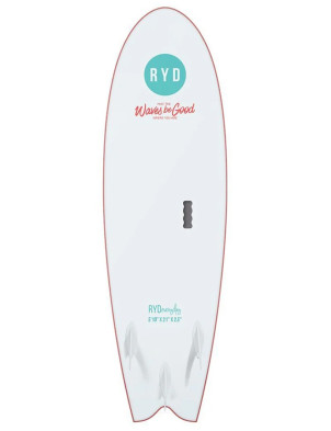 RYD Everyday Soft Surfboard 5ft 10 - Coral
