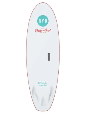 RYD Everyday Soft Surfboard 5ft 6 - Coral