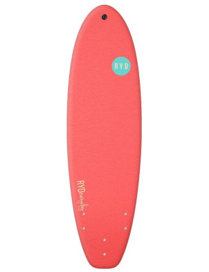 RYD Everyday Foam Surfboard 6ft 0 - Coral